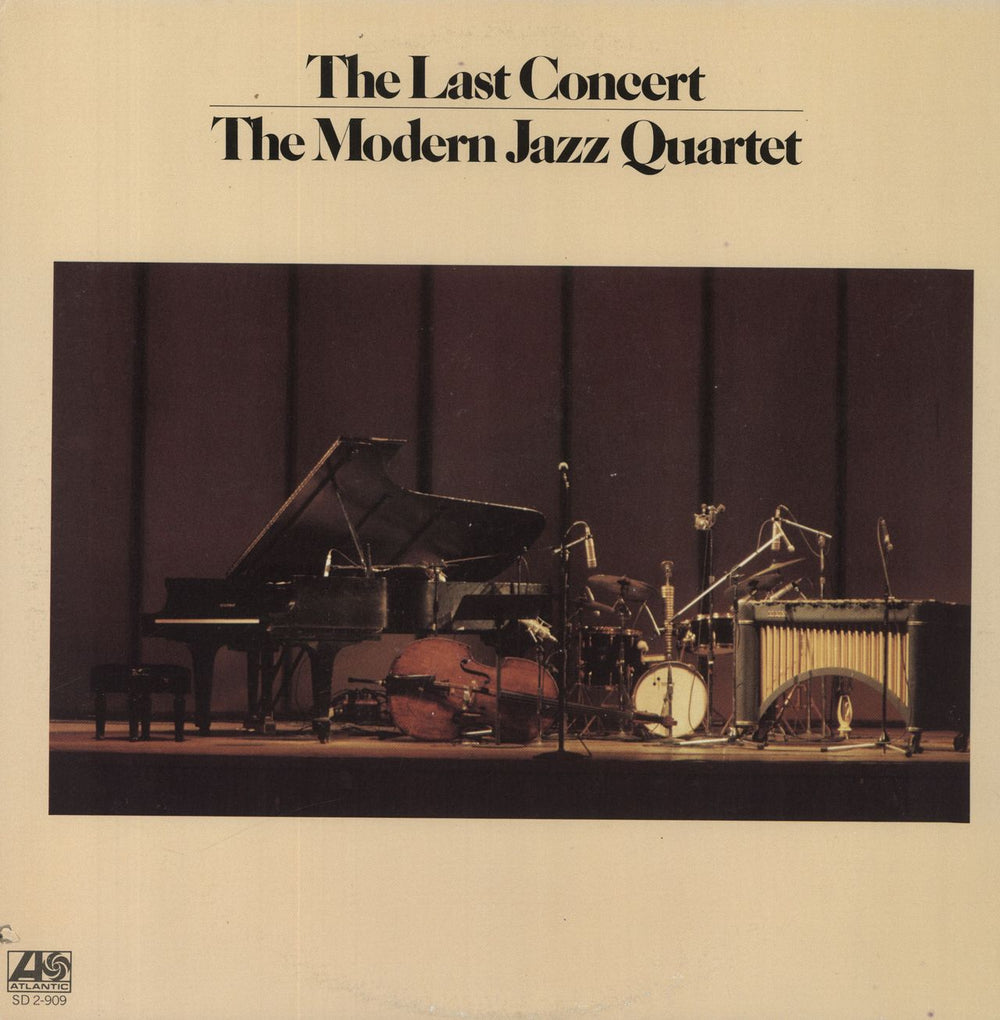 The Modern Jazz Quartet The Last Concert US 2-LP vinyl record set (Double LP Album) SD2-909