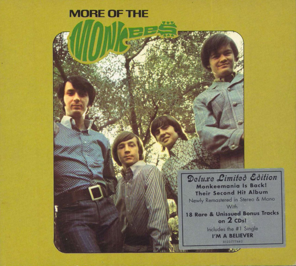 The Monkees More Of The Monkees: Deluxe Edition UK 2 CD album set (Double CD) 8122777442