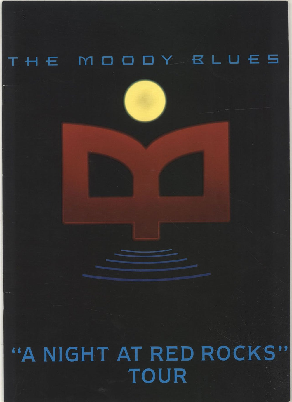 The Moody Blues A Night At Red Rocks Tour Programme UK tour programme TOUR PROGRAMME