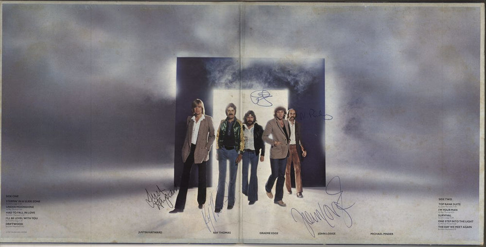 The Moody Blues Octave - Autographed UK vinyl LP album (LP record) TXS129