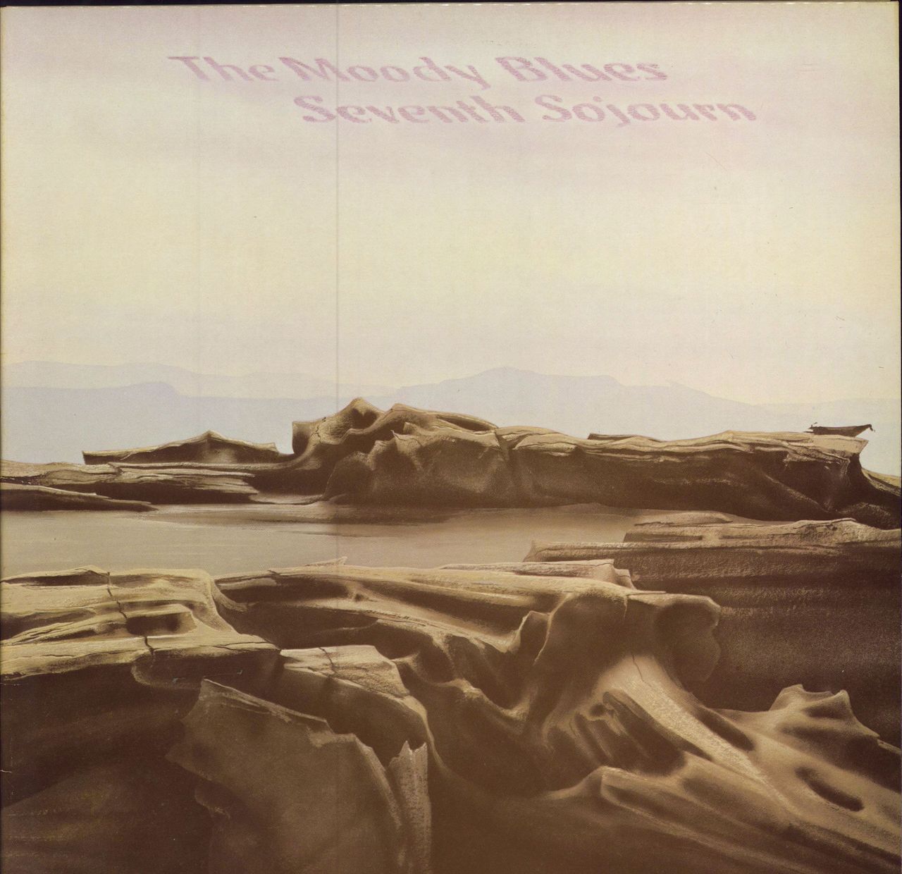 The Moody Blues Seventh Sojourn - Purple Label UK vinyl LP album (LP record) THS7