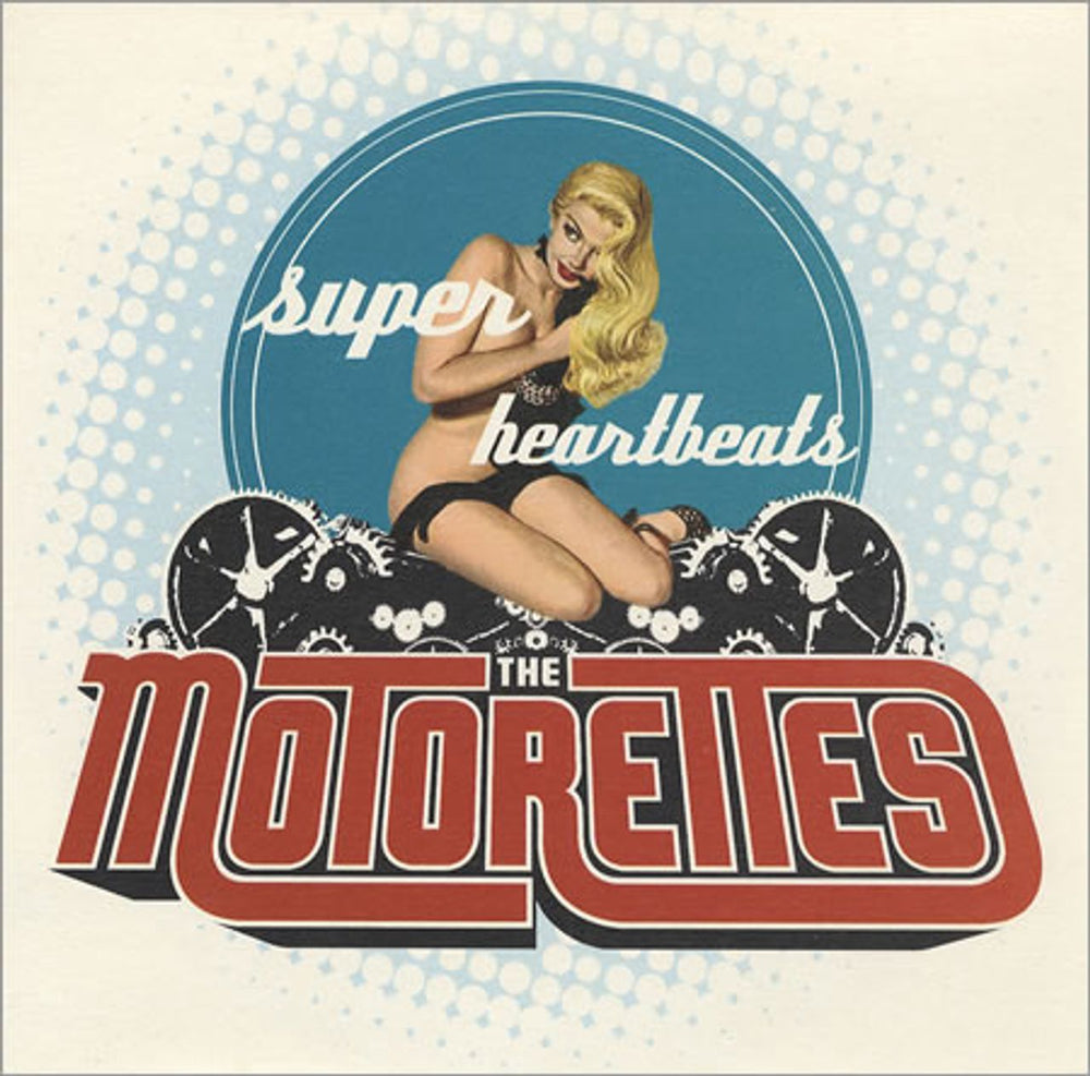 The Motorettes Super Heartbeats UK 7" vinyl single (7 inch record / 45) SKX82