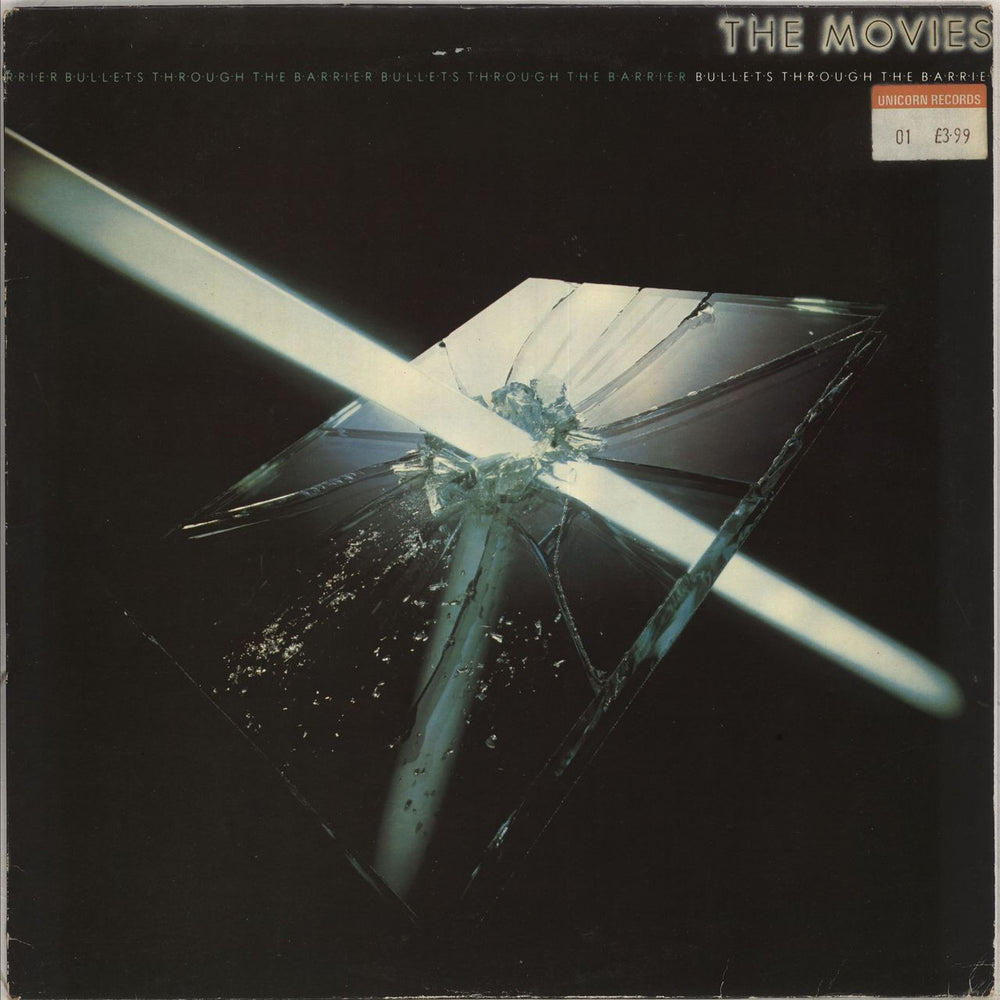 The Movies Bullets Through The Barrier - Clear Vinyl UK vinyl LP album (LP record) GTLP031