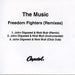 The Music Freedom Fighters - Remixes US Promo CD-R acetate CDR ACETATE