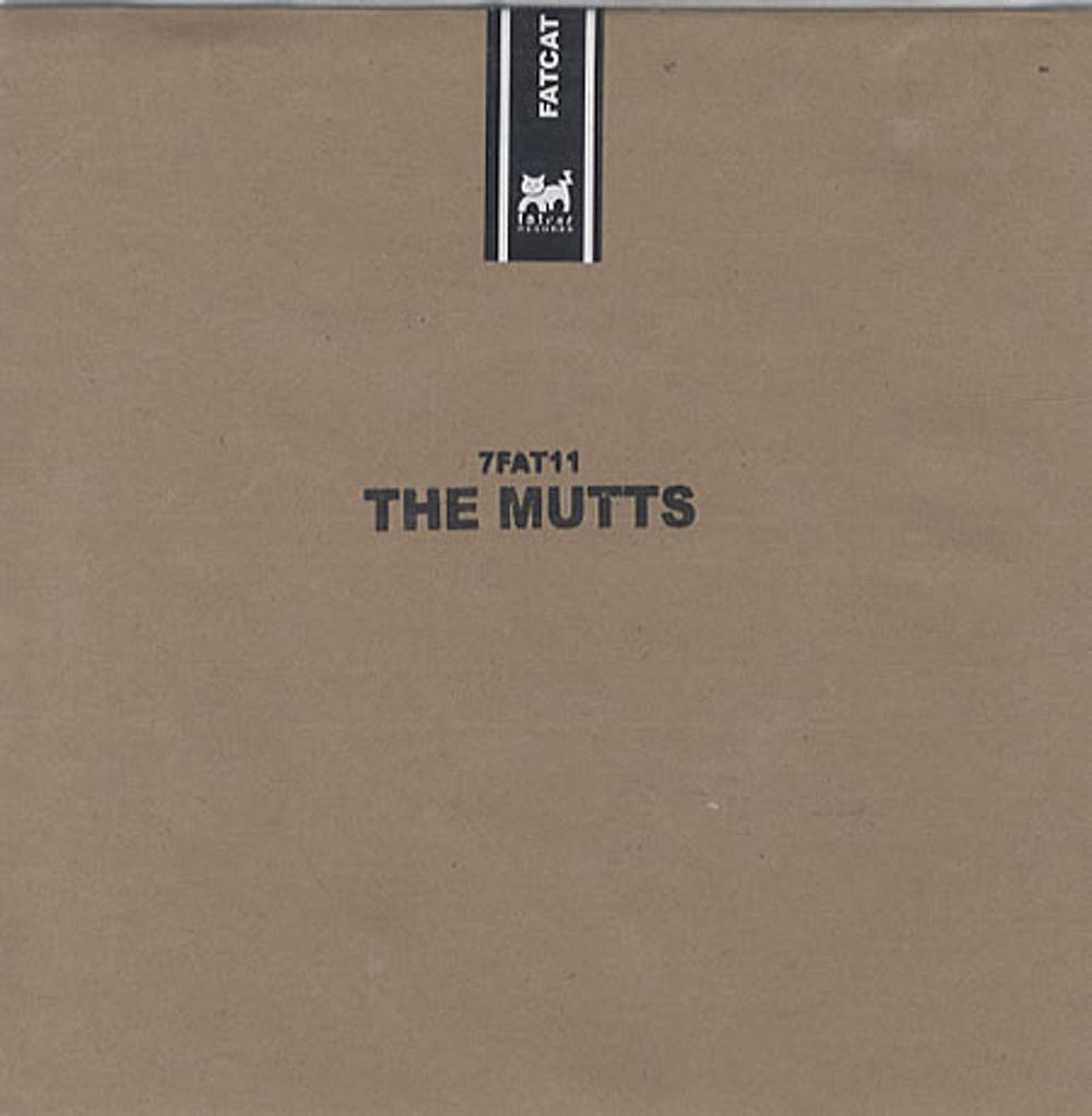 The Mutts Missing My Devil UK 7" vinyl single (7 inch record / 45) 7FAT11