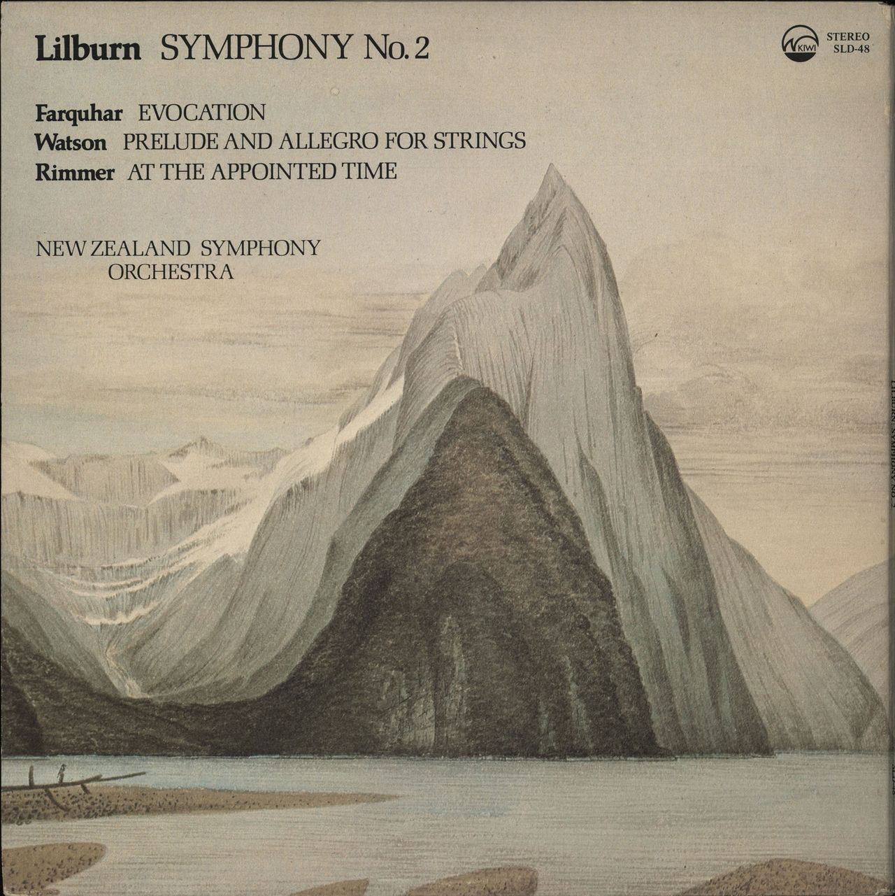 The New Zealand Symphony Orchestra Symphony No. 2 / Evocation / Prelude And Allegro For Strings / At The Appointed Time New Zealand vinyl LP album (LP record)