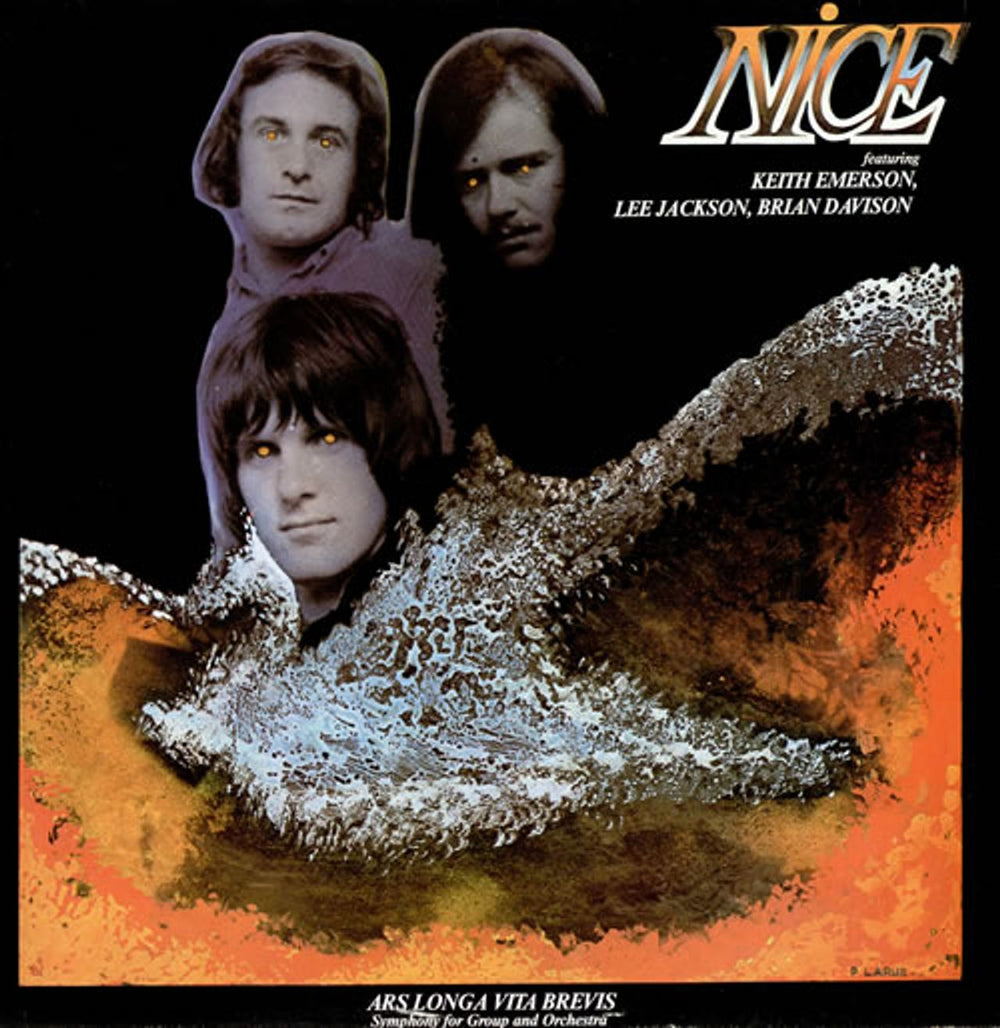 The Nice Ars Longa Vita Brevis UK vinyl LP album (LP record) CR300019