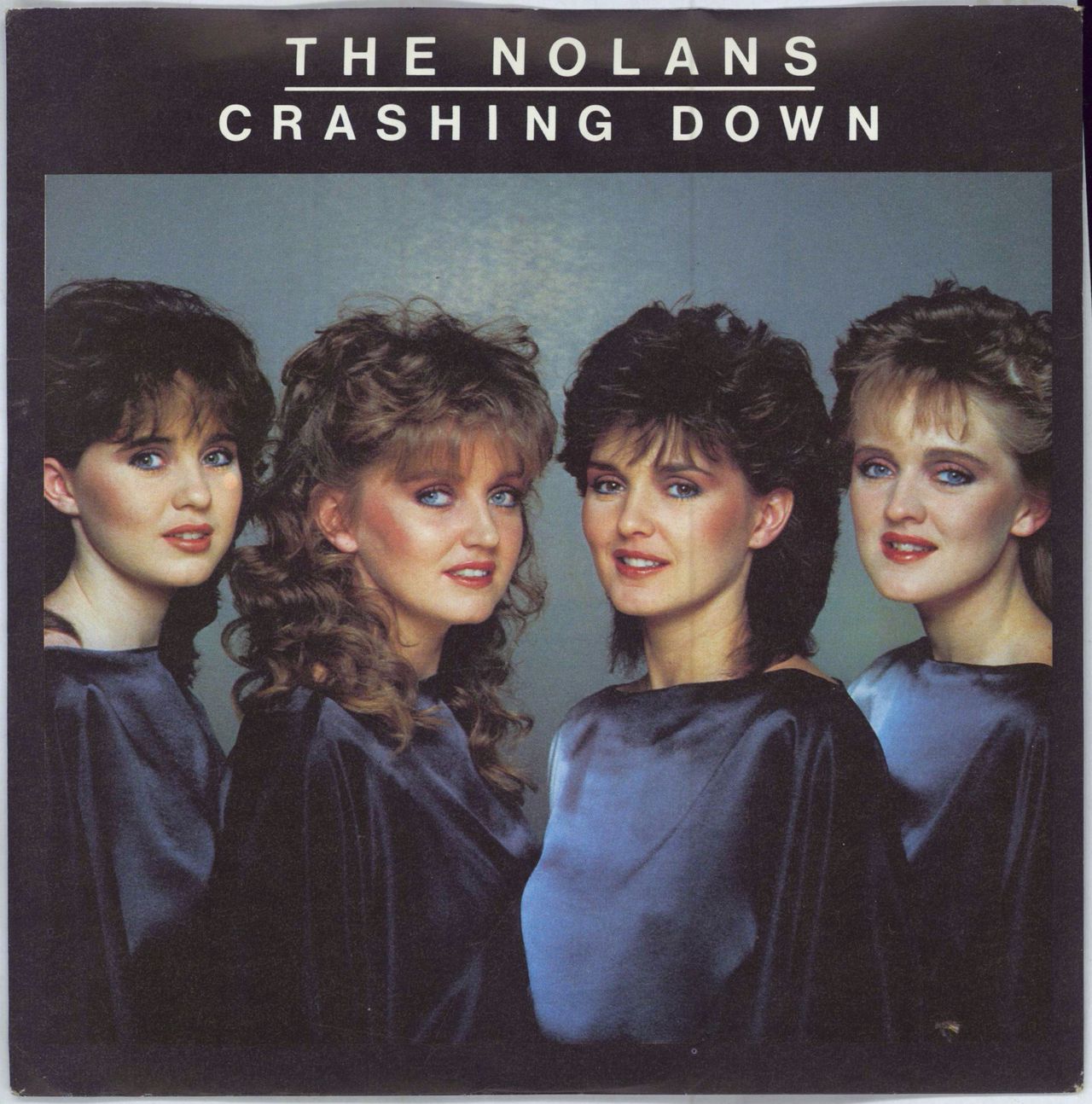 The Nolans Crashing Down - P/S - solid UK 7" vinyl single (7 inch record / 45) EPCA2378