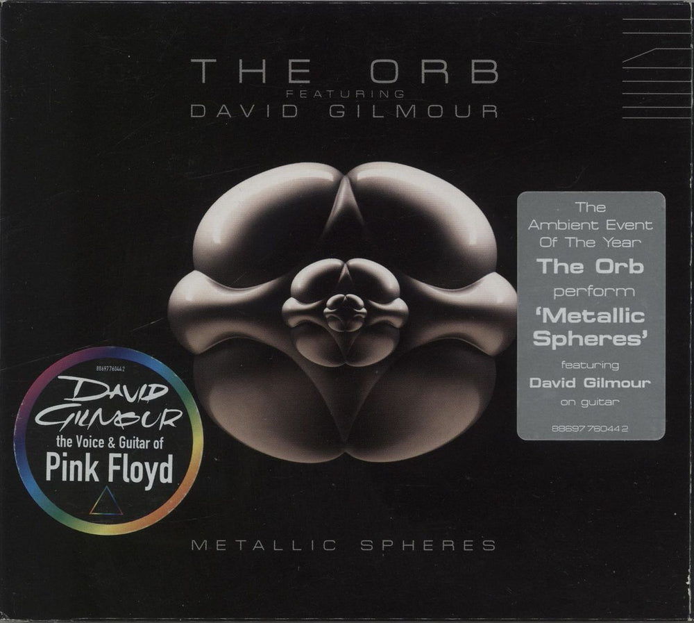 The Orb Metallic Spheres UK CD album (CDLP) 88697760442