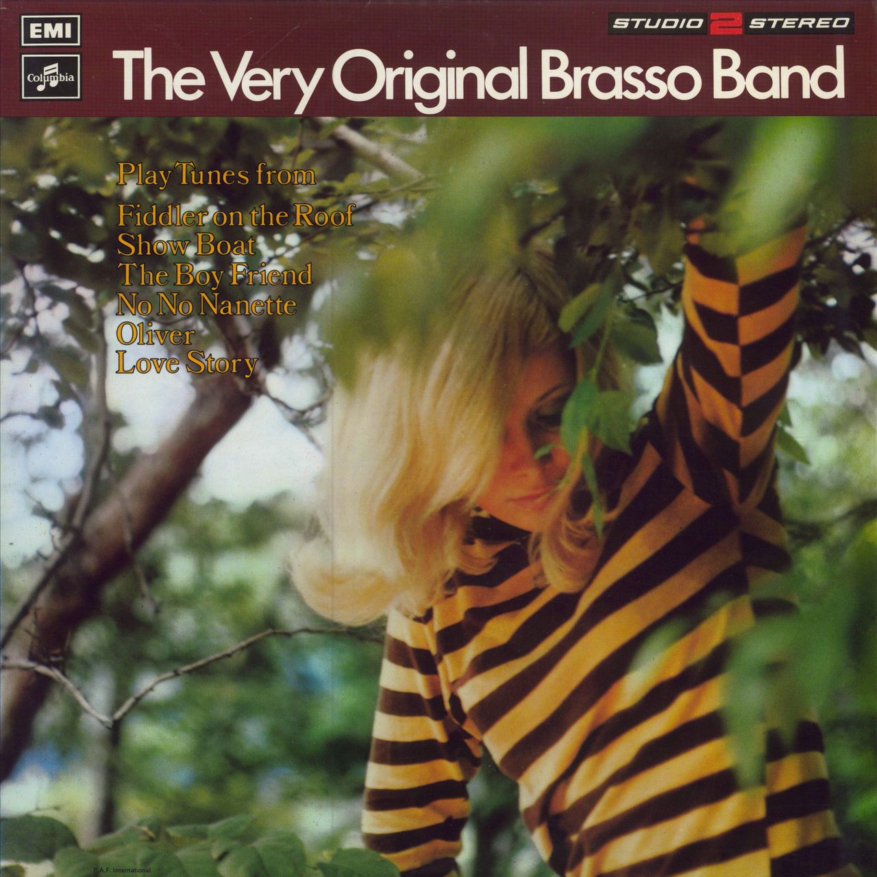 The Original Brasso Band Plays Tunes From..... UK vinyl LP album (LP record) TWO362