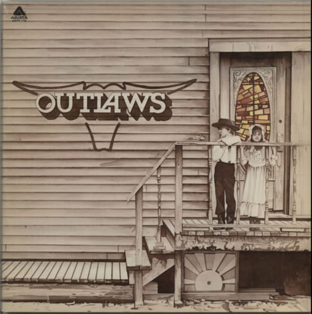 The Outlaws (US) The Outlaws UK vinyl LP album (LP record) ARTY115