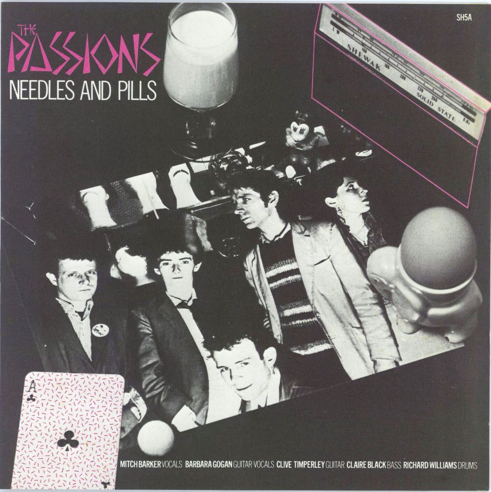 The Passions Needles And Pills / Body And Soul UK 7" vinyl single (7 inch record / 45) SH5