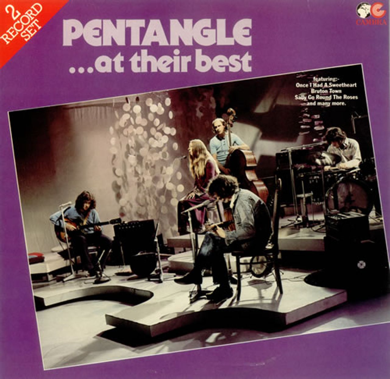 The Pentangle ...At Their Best UK 2-LP vinyl record set (Double LP Album) CR054