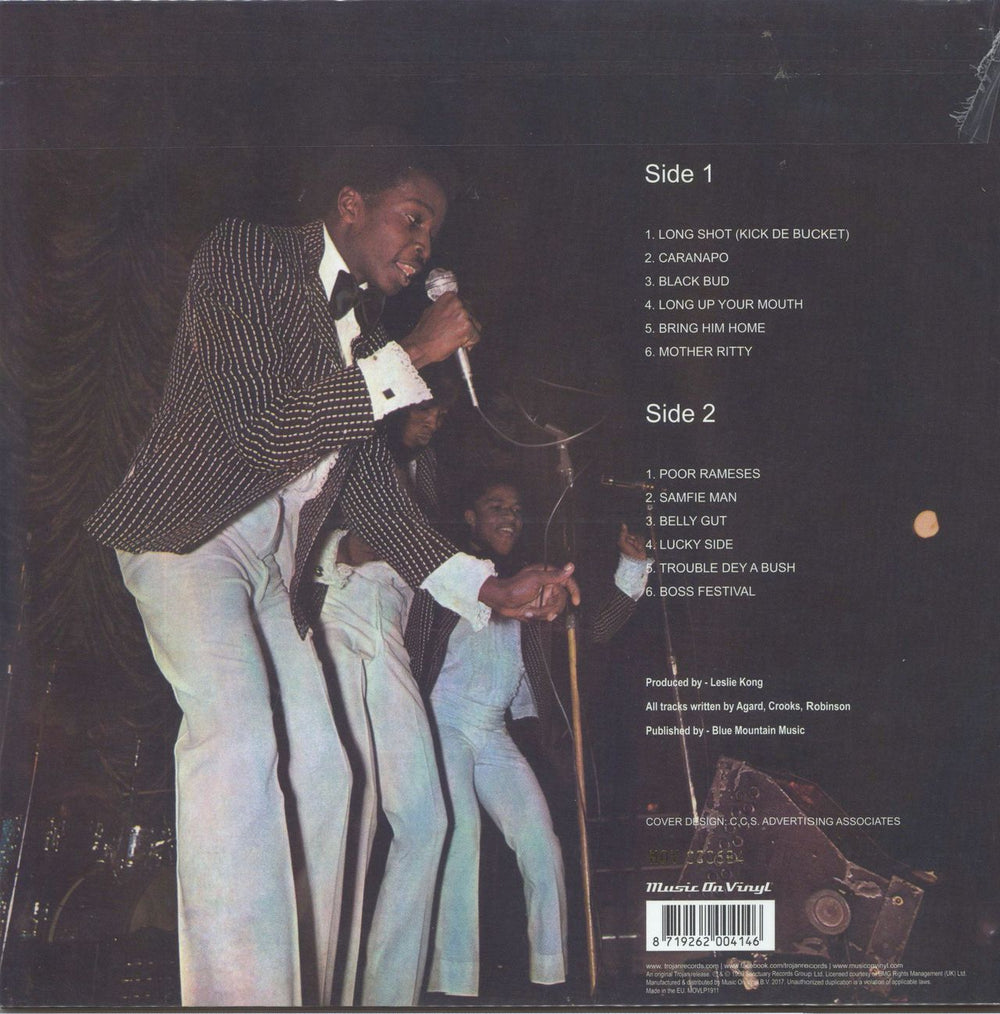 The Pioneers (Reggae) Long Shot - 180gm Orange Vinyl + Numbered Dutch vinyl LP album (LP record) 8719262004146