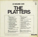 The Platters Golden Hits Hong Kong vinyl LP album (LP record)
