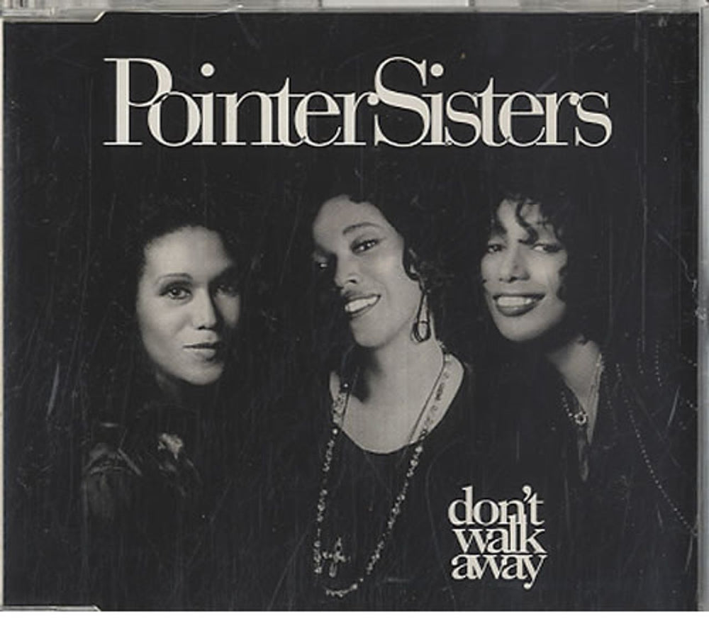 The Pointer Sisters Don't Walk Away Dutch Promo CD single (CD5 / 5") 724388094924