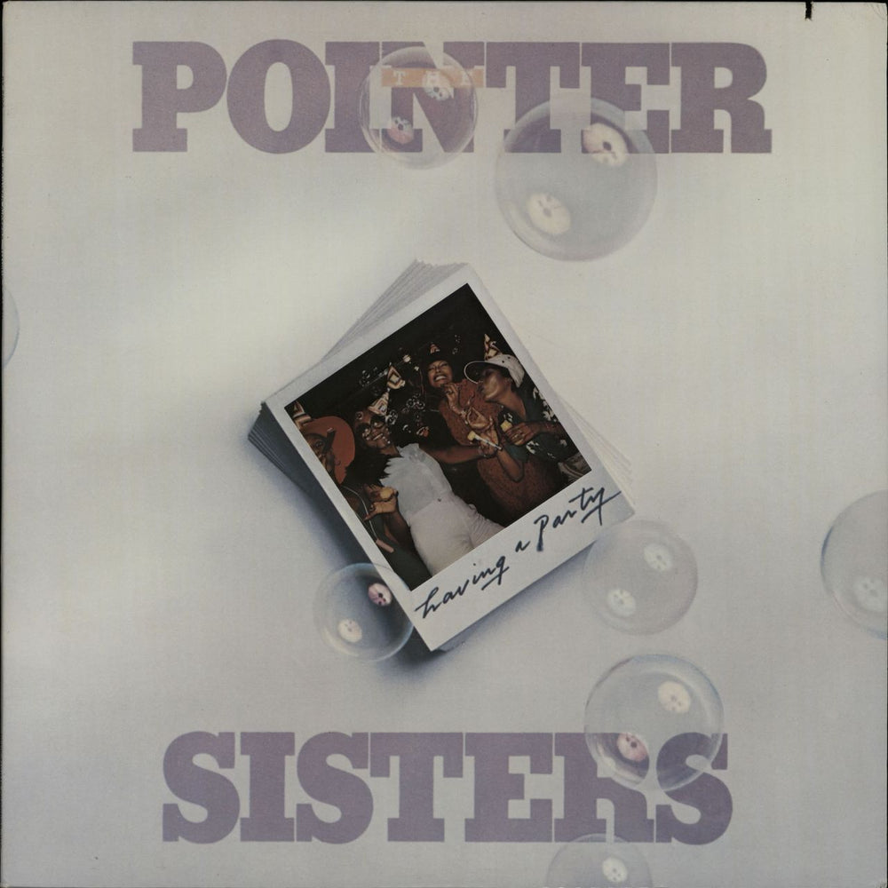 The Pointer Sisters Having A Party US vinyl LP album (LP record) BT-6023