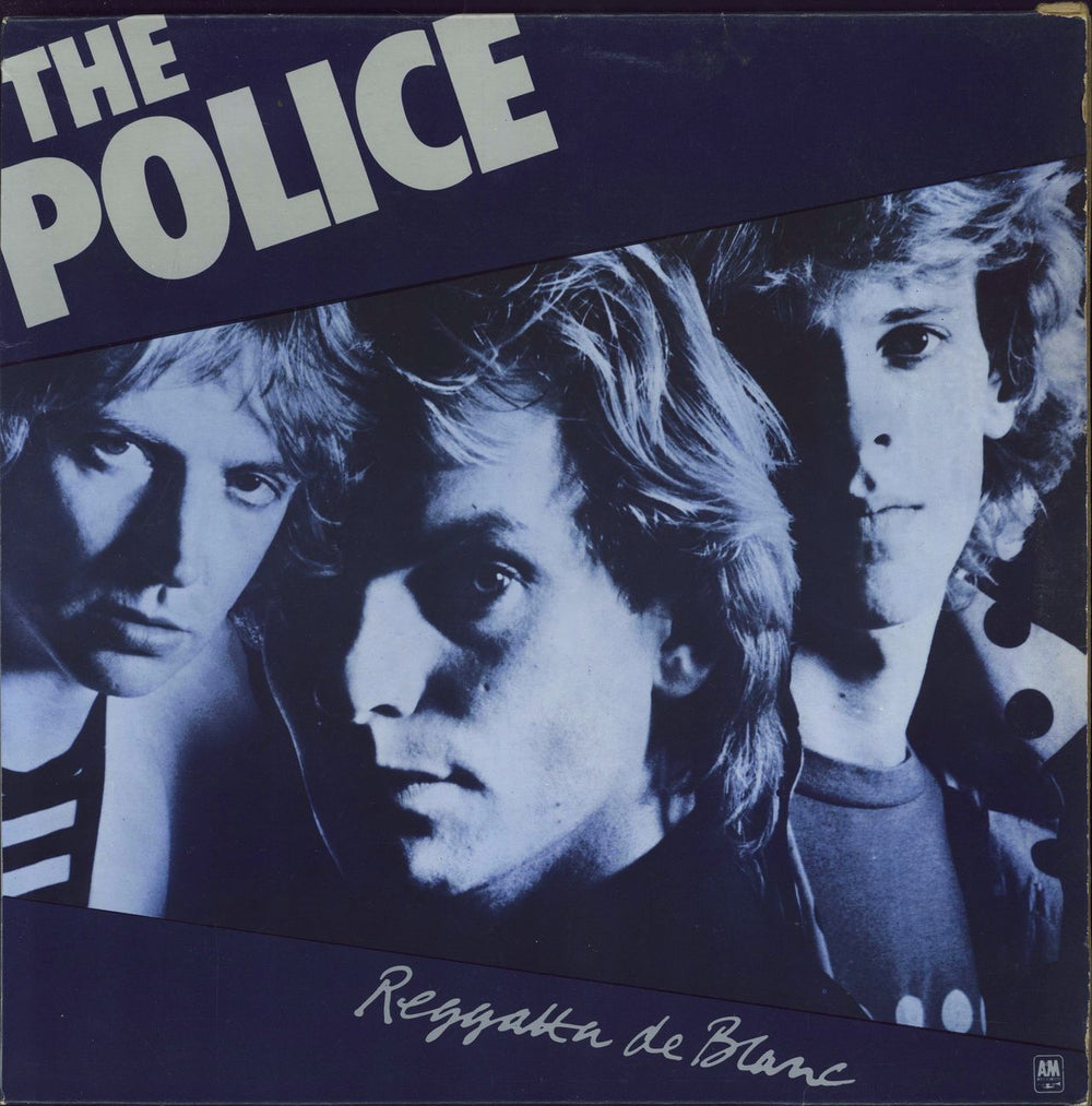 The Police Reggatta De Blanc Italian vinyl LP album (LP record) AMLH64792