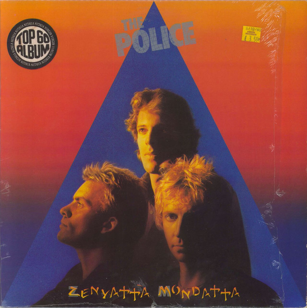 The Police Zenyatta Mondatta - Shrink UK vinyl LP album (LP record) AMLH64831