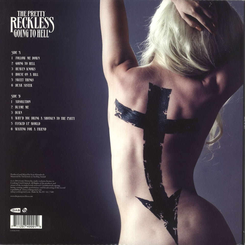 The Pretty Reckless Going To Hell UK vinyl LP album (LP record) U01LPGO734795