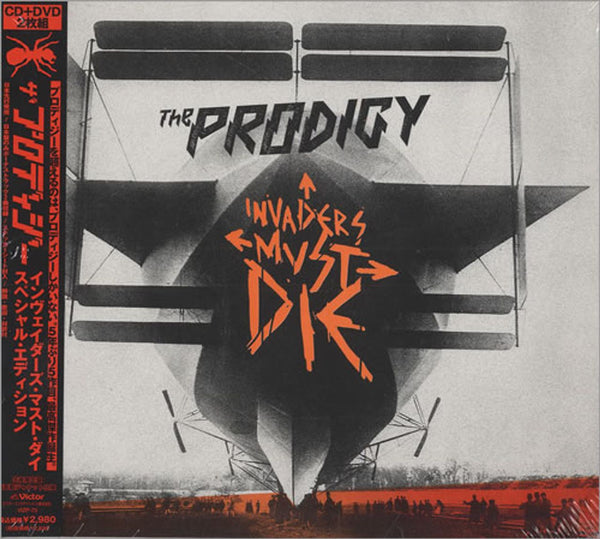 The Prodigy Invaders Must Die - Sealed Japanese 2-disc CD/DVD set