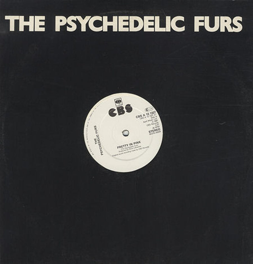 The Psychedelic Furs Pretty In Pink UK 12" vinyl single (12 inch record / Maxi-single) CBSA131327