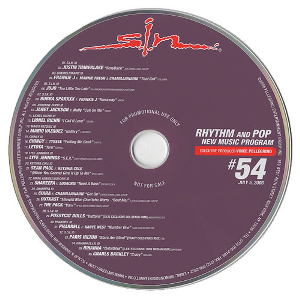 The Pussycat Dolls Buttons - Collipark Remix US Promo 2 CD album set (Double CD) #53/54