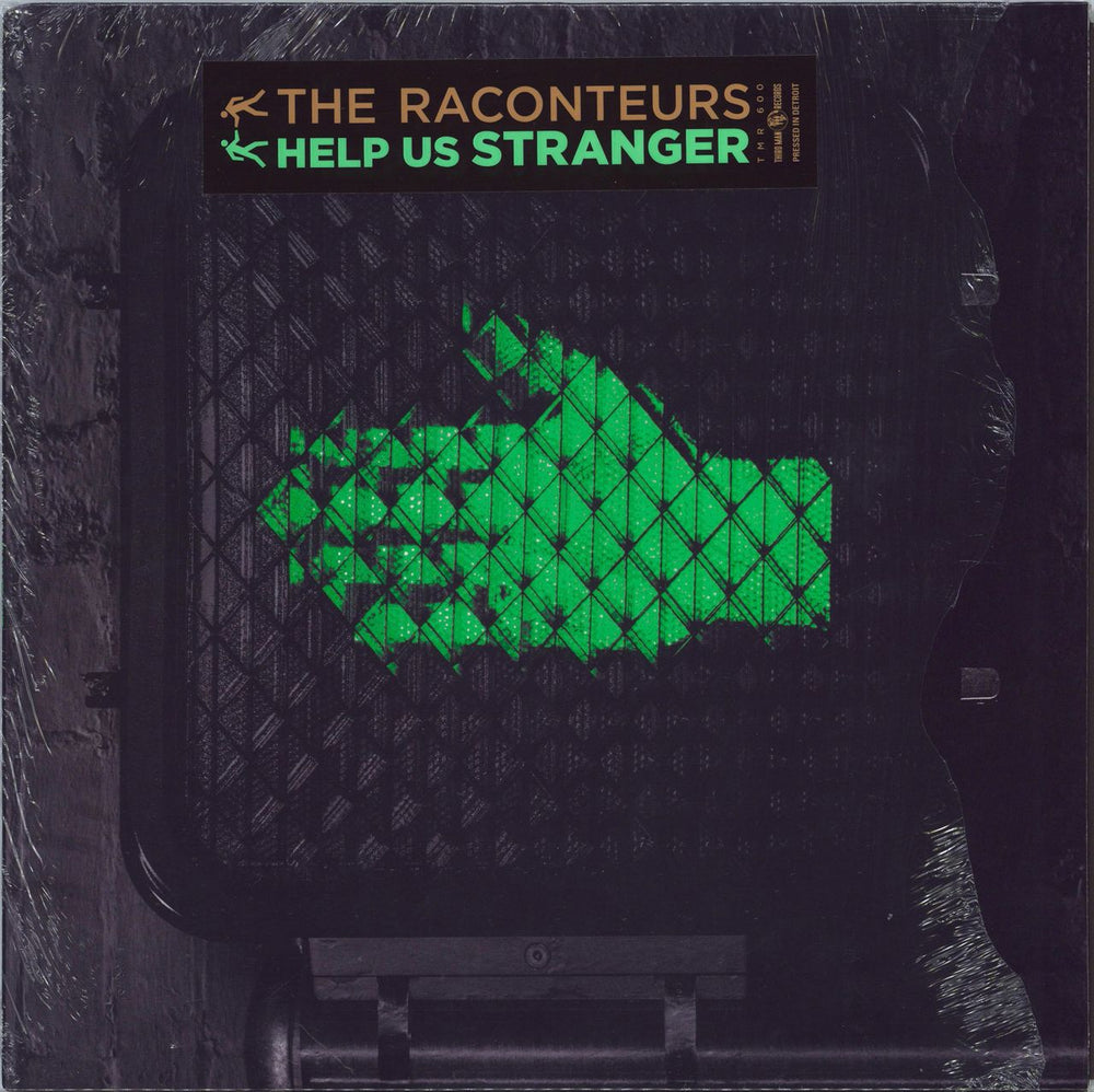 The Raconteurs Help Us Stranger - Opened shrink US vinyl LP album (LP record) TMR600