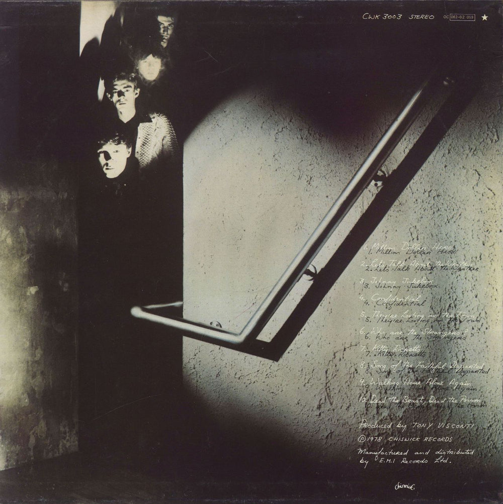 The Radiators From Space Ghosttown UK vinyl LP album (LP record)