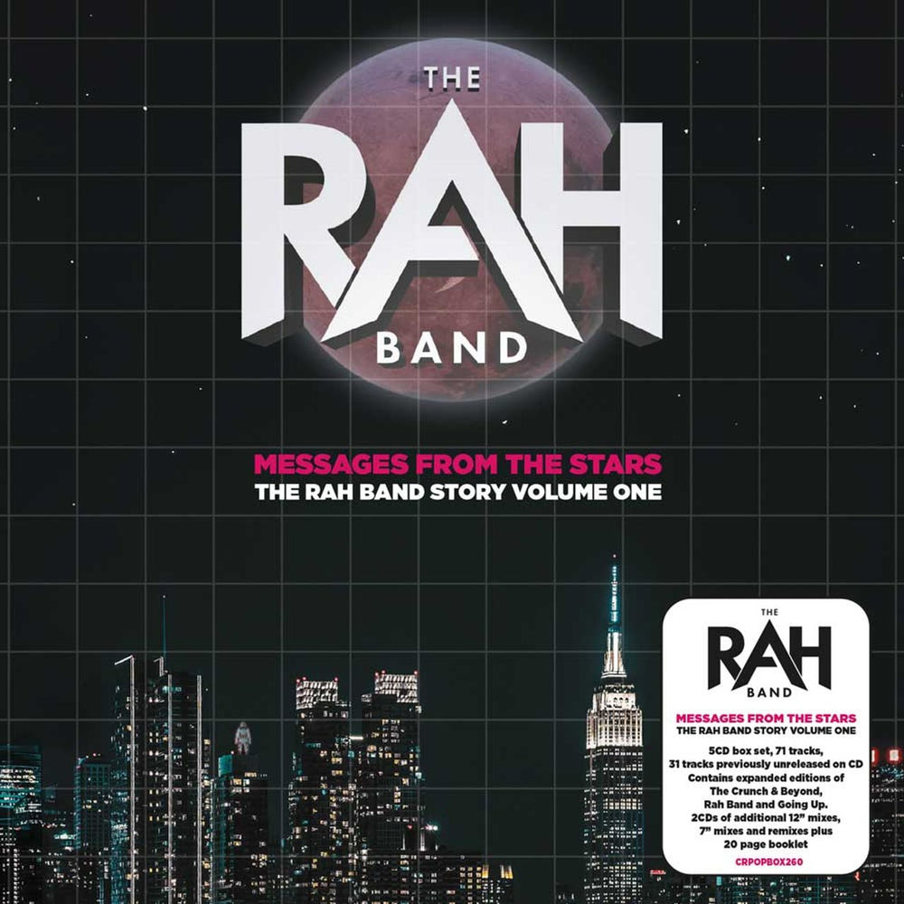 The Rah Band Messages From The Stars (The RAH Band Story Volume One) - Sealed UK CD Album Box Set CRPOPBOX260