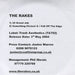The Rakes (Indie) 22 Grand Job UK CD-R acetate CD-R ACETATE