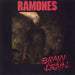 The Ramones Brain Drain - EX UK vinyl LP album (LP record) CHR1725