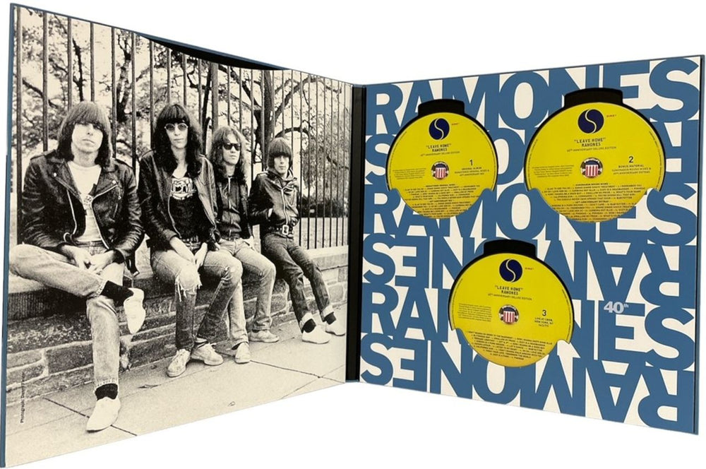 The Ramones Leave Home - 40th Anniversary Deluxe Edition UK Box set