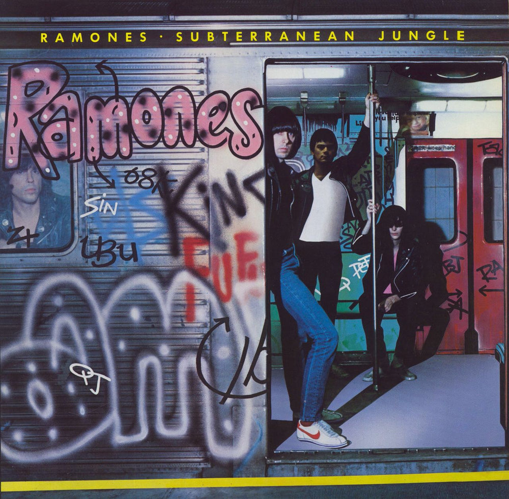 The Ramones Subterranean Jungle - EX German Promo vinyl LP album (LP record) 92-3800-1