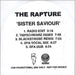 The Rapture Sister Saviour UK Promo CD-R acetate CD-R ACETATE