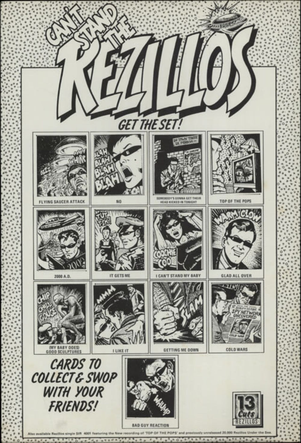 The Rezillos Can't Stand The Rezillos - Complete - EX UK vinyl LP album (LP record) REZLPCA303887