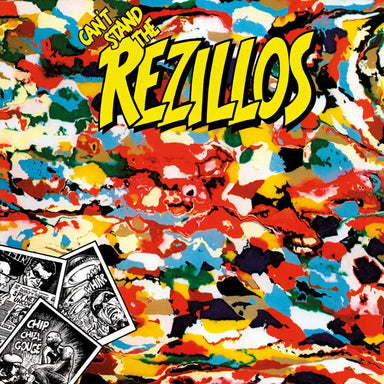 The Rezillos Can't Stand The Rezillos - Red & Black Marble Vinyl UK vinyl LP album (LP record) REZLPCA819608