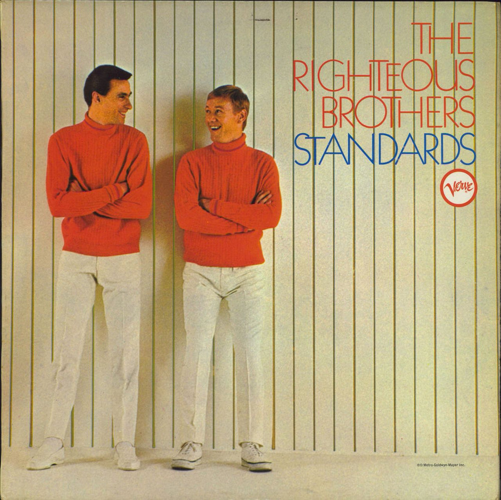 The Righteous Brothers Standards UK vinyl LP album (LP record) VLP9204