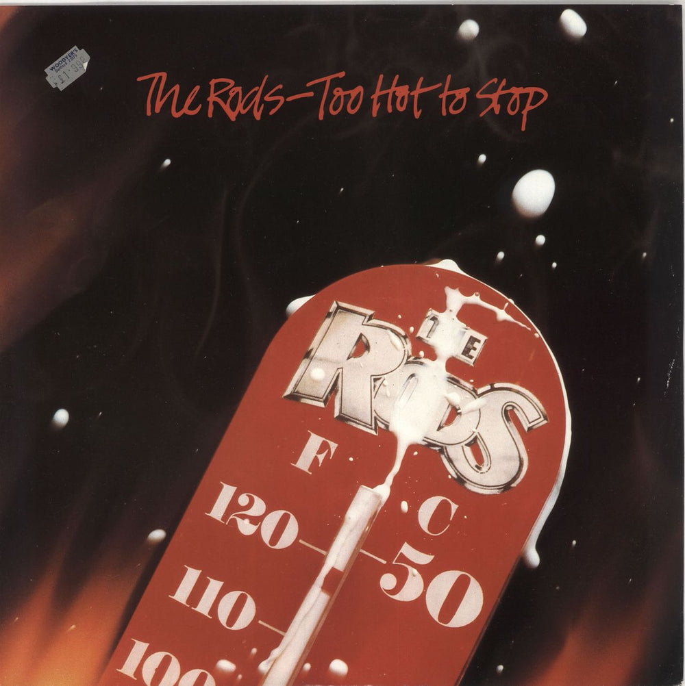 The Rods Too Hot To Stop UK 12" vinyl single (12 inch record / Maxi-single) ARIST12484
