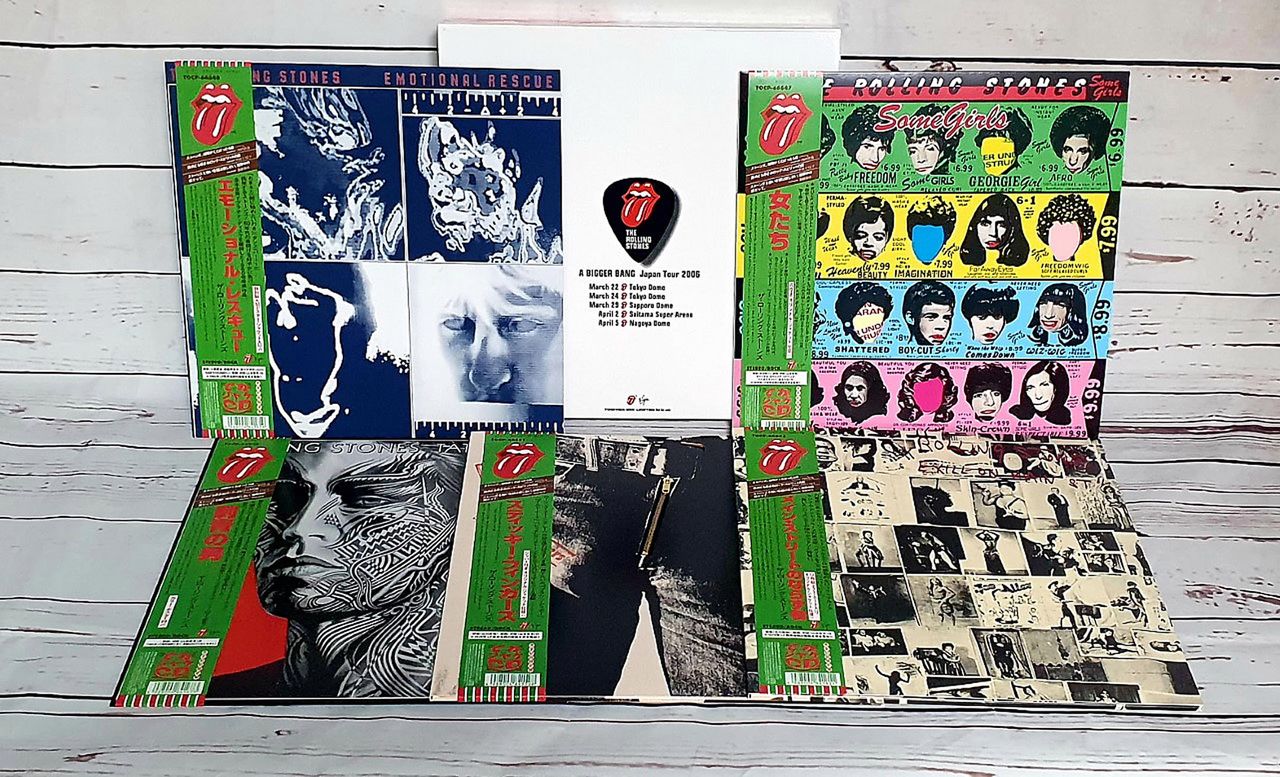 The Rolling Stones A Bigger Bang Japan Tour 2006 Japanese CD Album Box Set