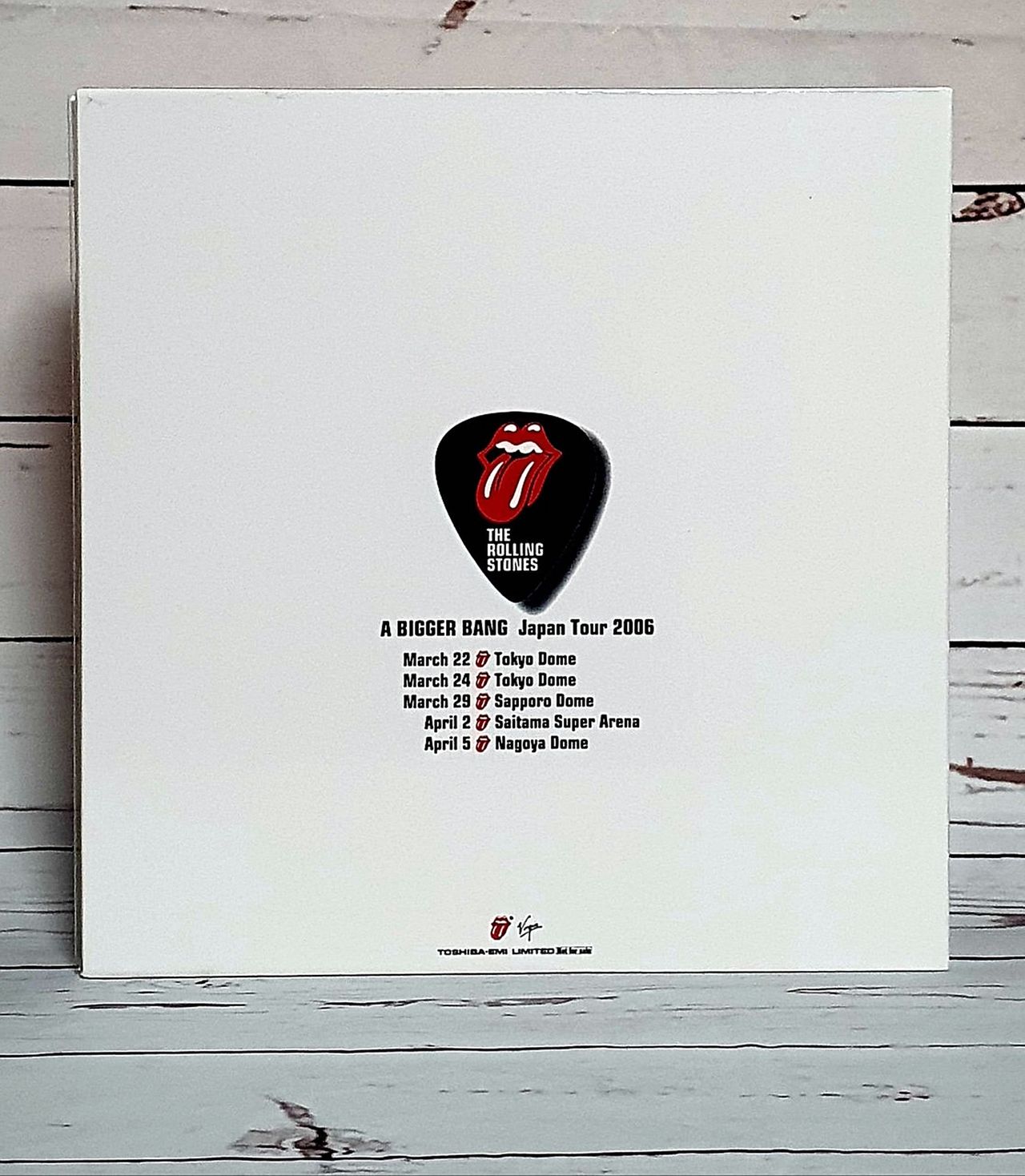 The Rolling Stones A Bigger Bang Japan Tour 2006 Japanese CD Album Box Set