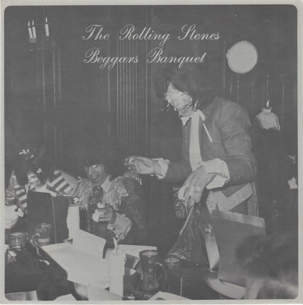 The Rolling Stones Beggars Banquet Flexi Disc Japanese Promo 7" vinyl single (7 inch record / 45) P-83