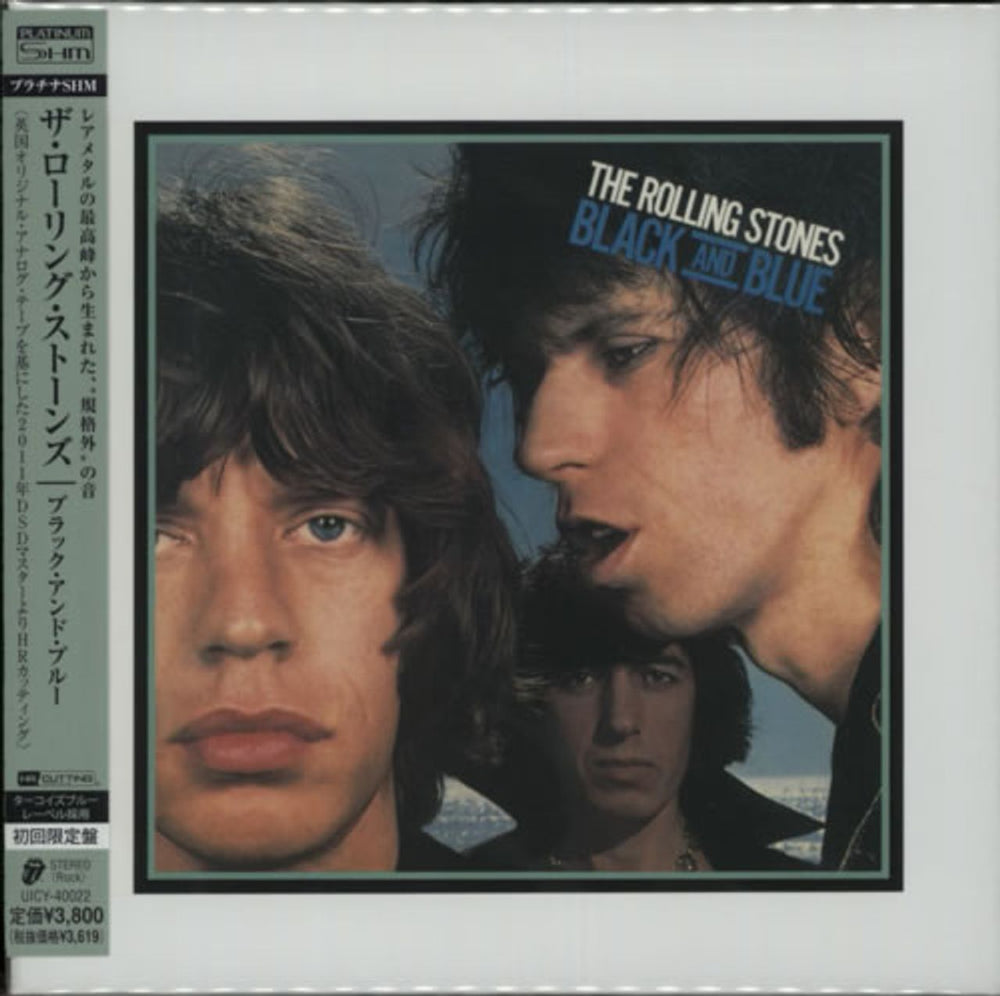The Rolling Stones Black And Blue - Platinum SHM Japanese CD Album Box Set UICY-40022