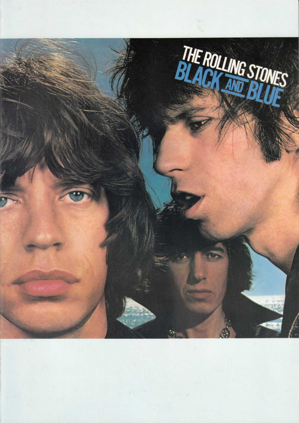 The Rolling Stones Black And Blue UK tour programme TOUR PROGRAMME