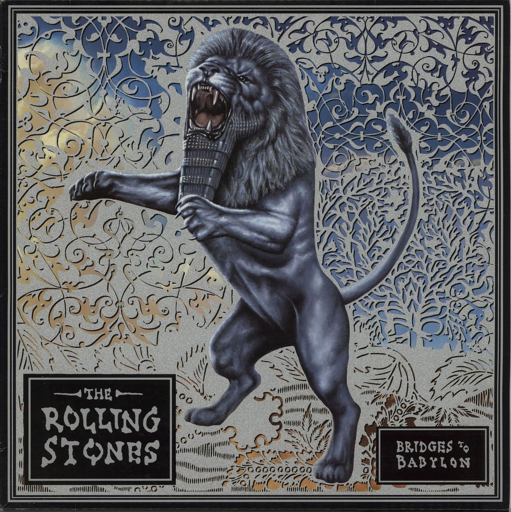 The Rolling Stones Bridges To Babylon UK 2-LP vinyl record set (Double LP Album) V2840