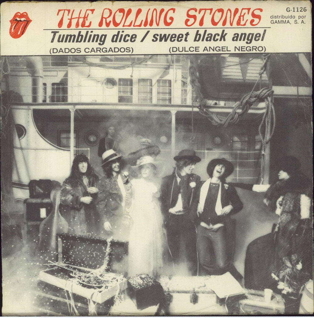 The Rolling Stones Dados Cargados Mexican 7" vinyl single (7 inch record / 45) G-1126