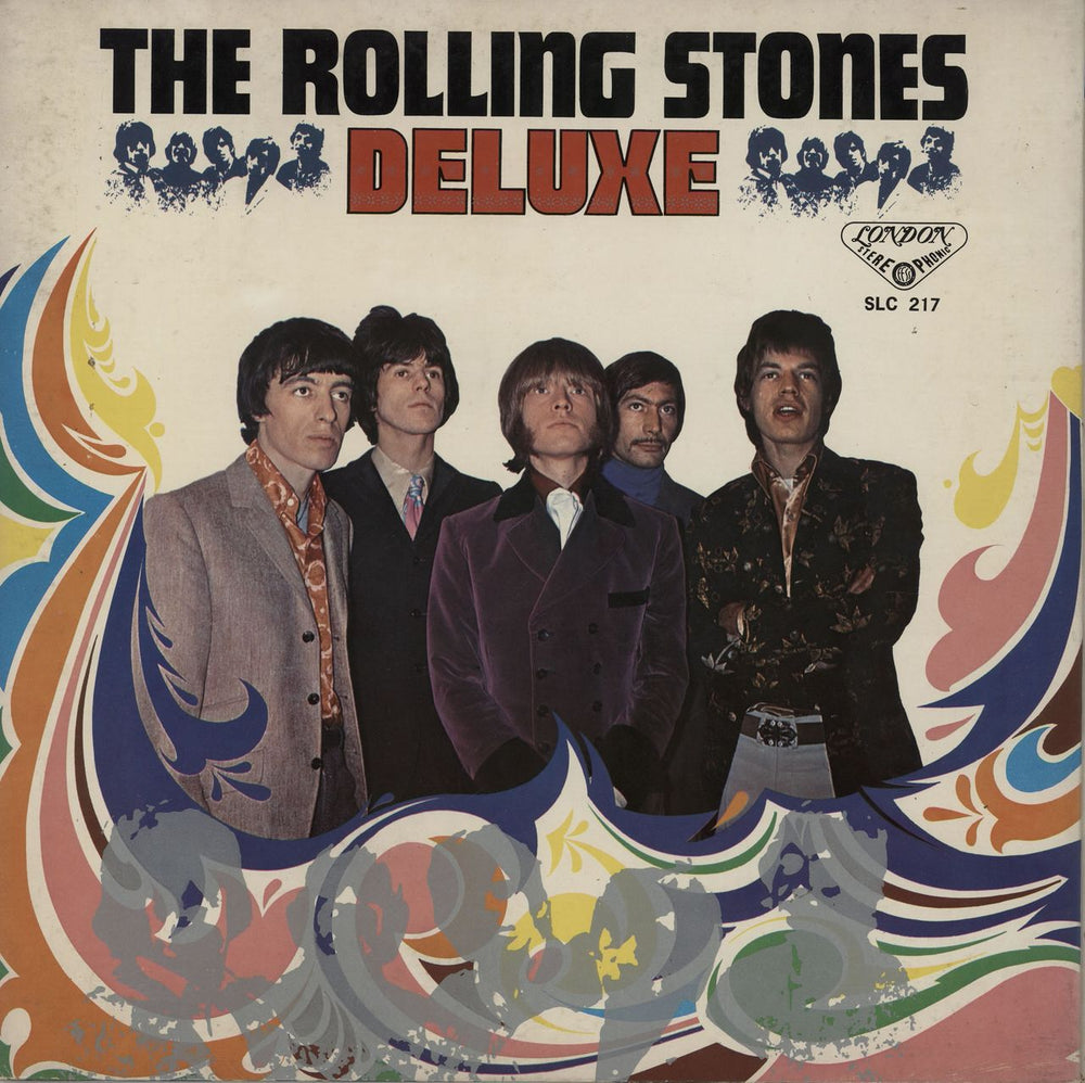 The Rolling Stones Deluxe Japanese vinyl LP album (LP record) SLC217