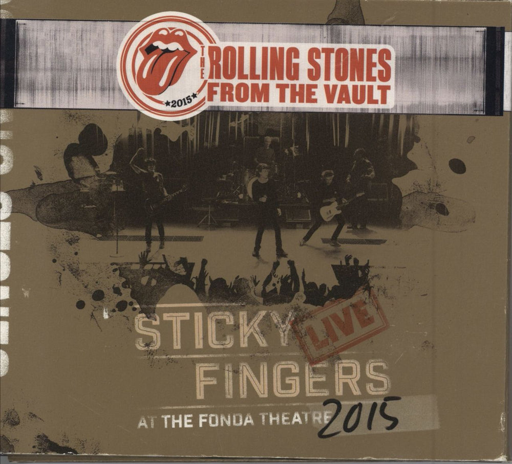 The Rolling Stones From The Vault - Sticky Fingers Live At The Fonda Theatre 2015 UK 2-disc CD/DVD set EAGDV089