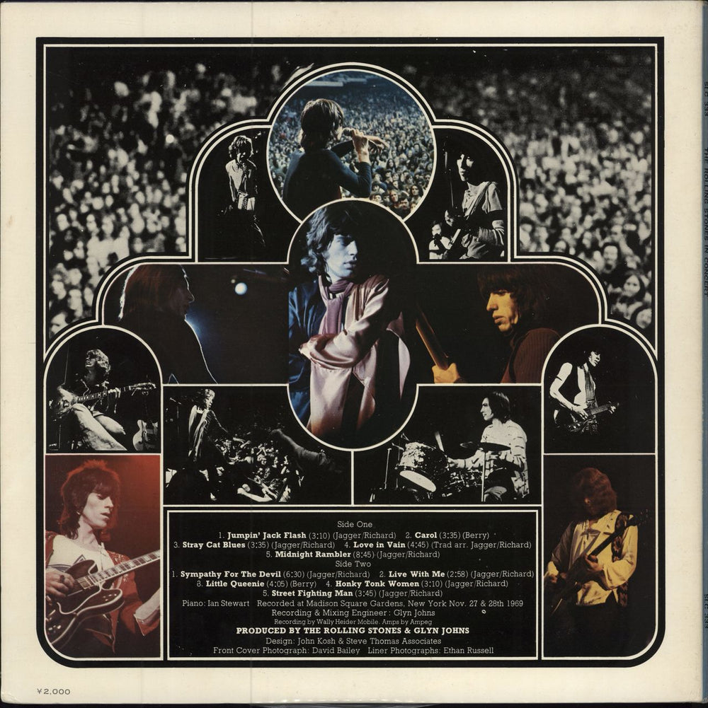 The Rolling Stones Get Yer Ya-Ya's Out Japanese vinyl LP album (LP record)