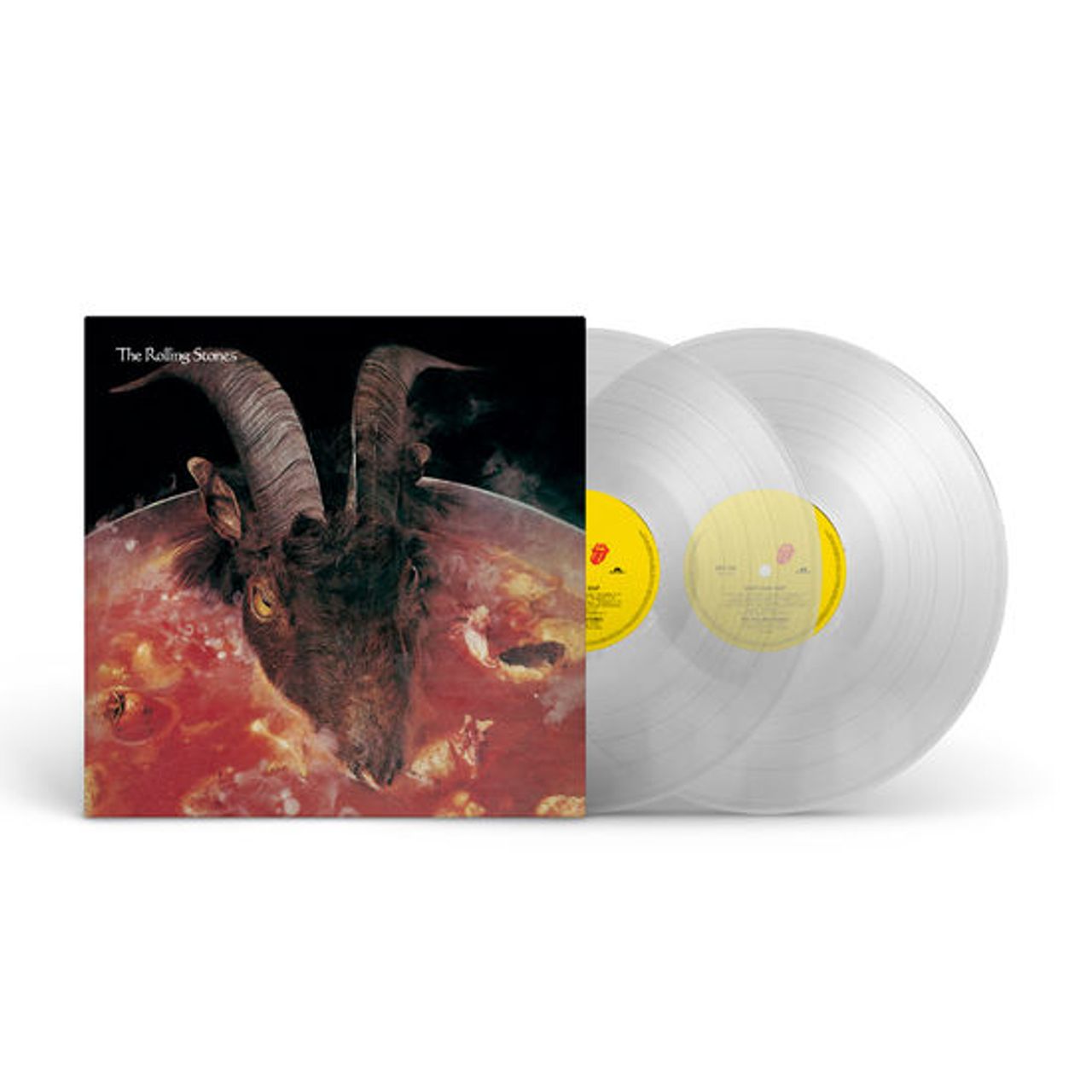 The Rolling Stones Goats Head Soup - Clear Vinyl - Sealed UK 2-LP viny ...